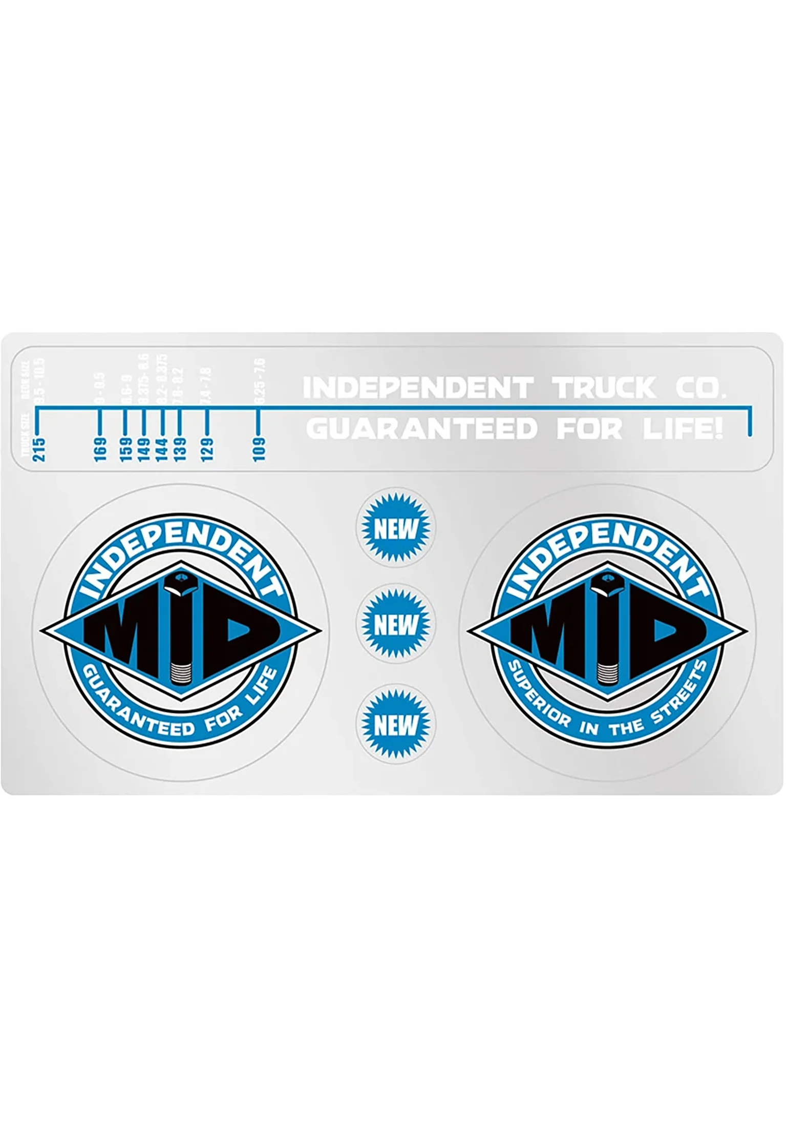 Pop Indy Mid Static Decal Sticker