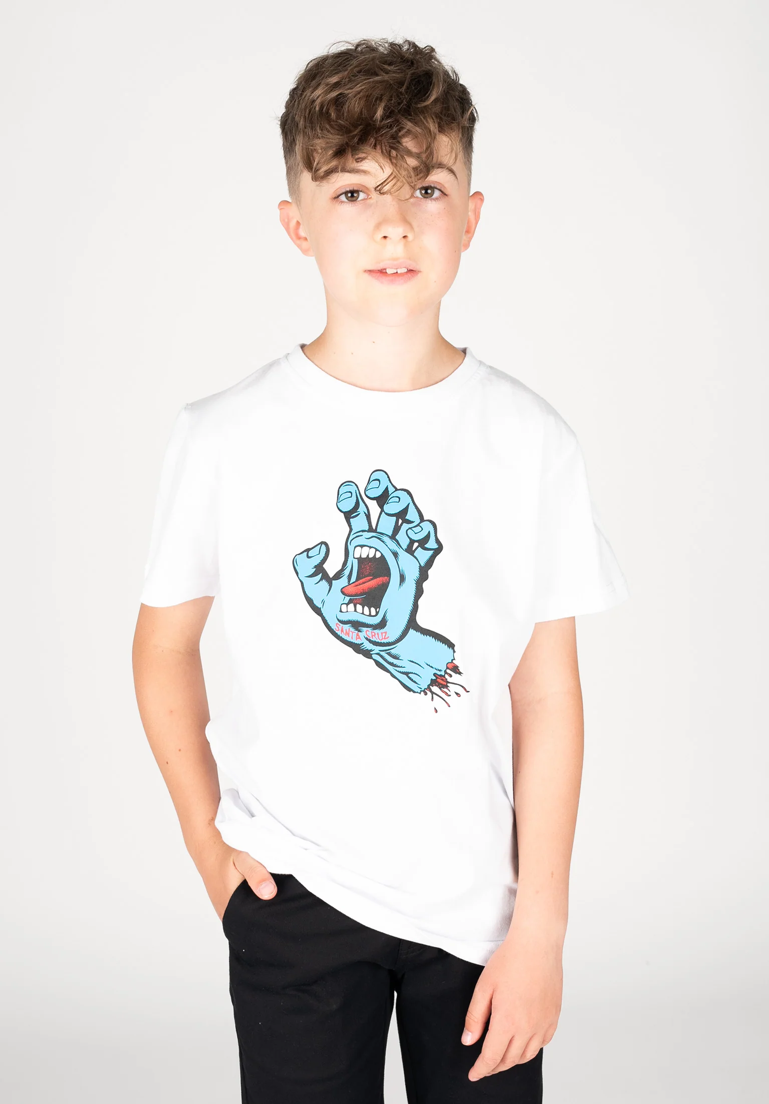Youth Screaming Hand
