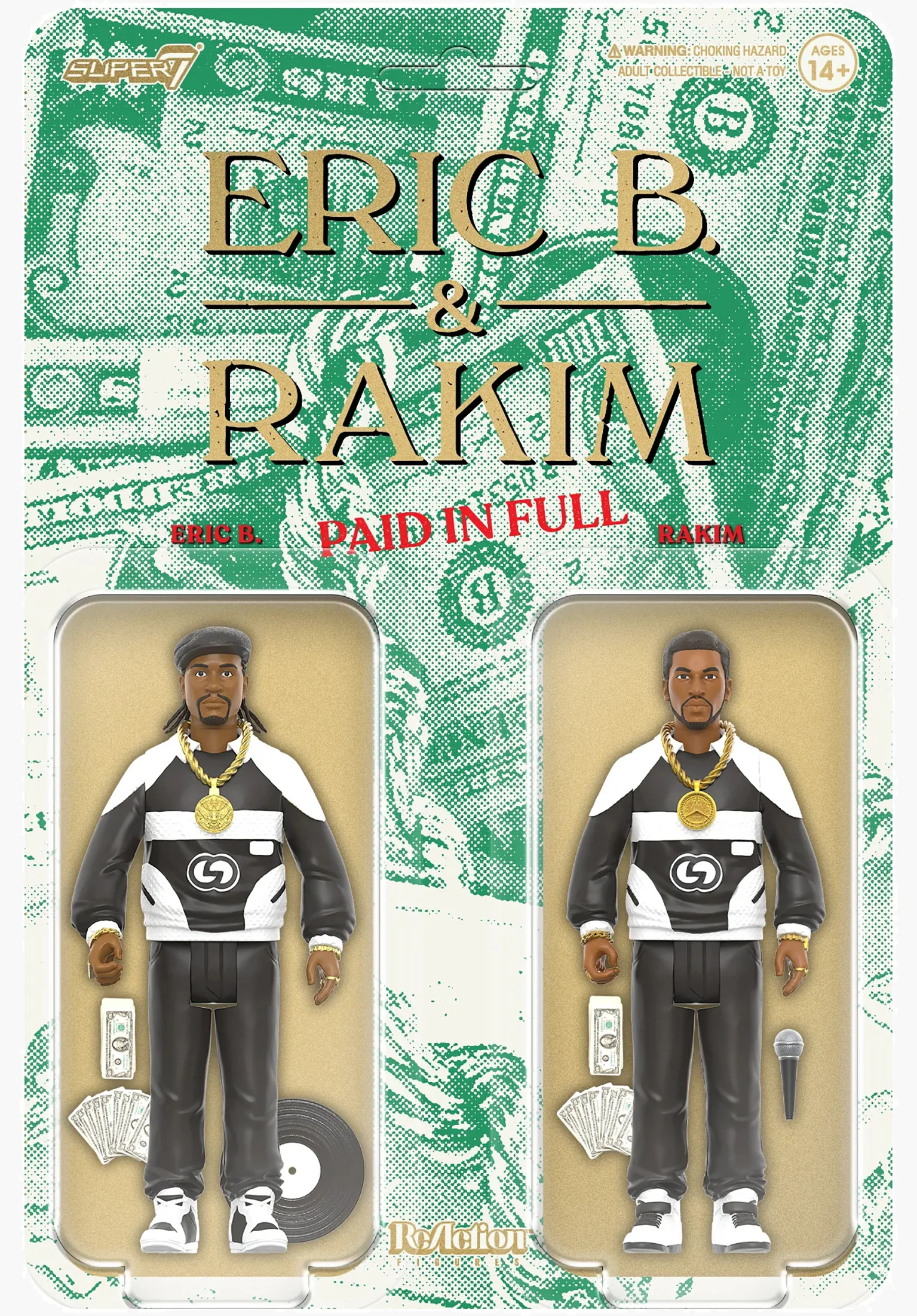 Eric B. & Rakim ReAction Figure Paid In Full 2-Pac