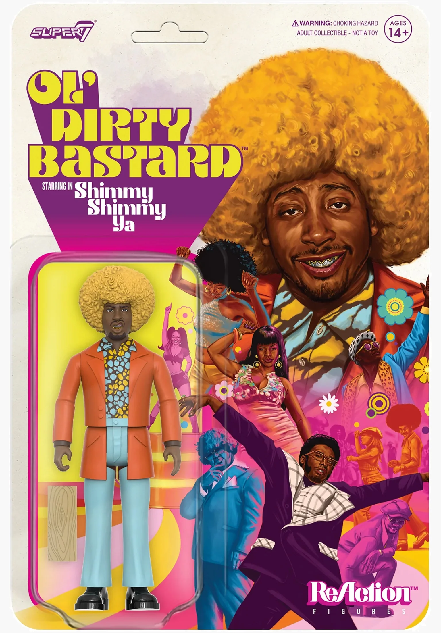 ODB ReAction Figure Wave 3 ODB Shimmy Shimmy Ya