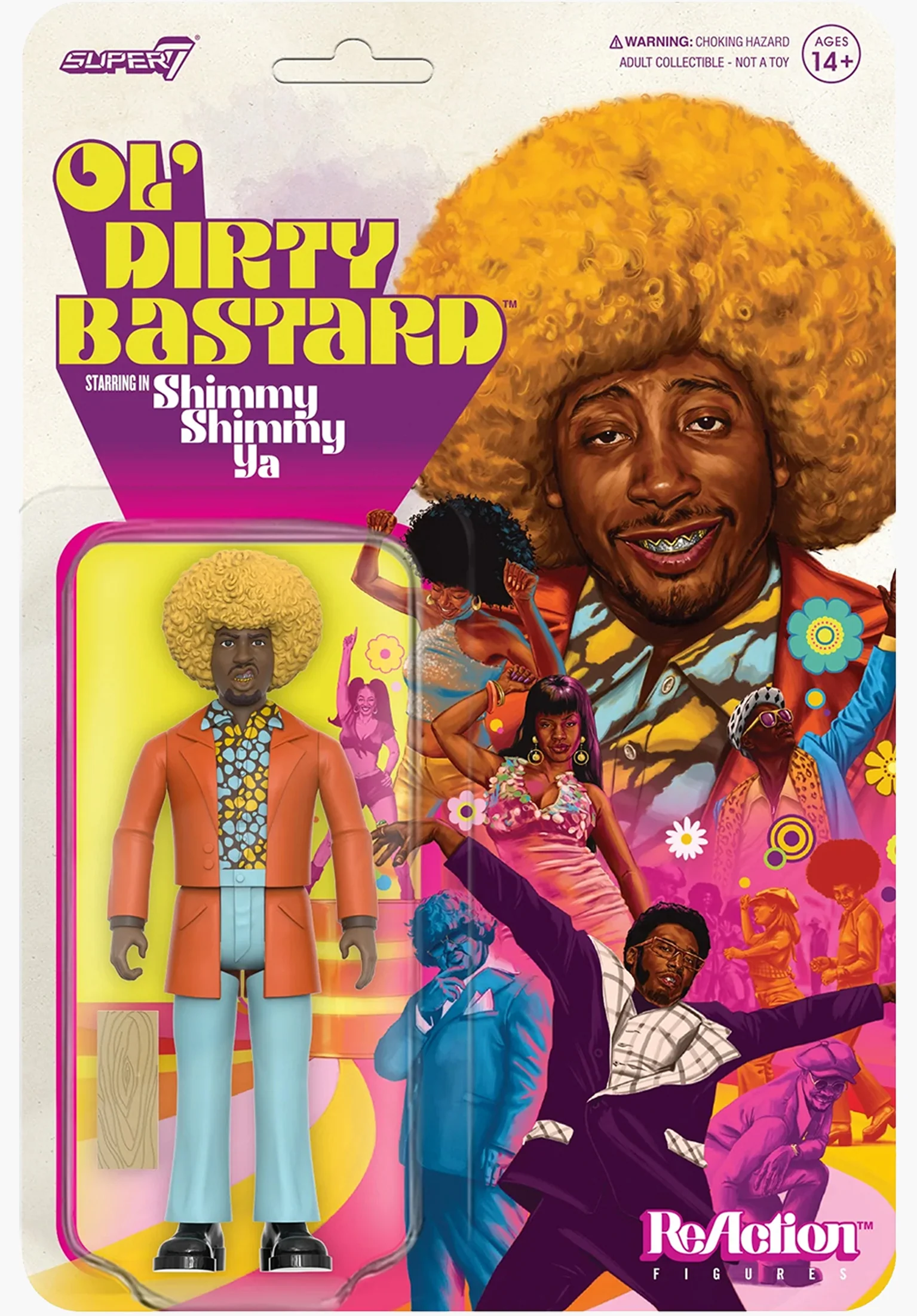 ODB ReAction Figure Wave 3 ODB Shimmy Shimmy Ya - Image 2