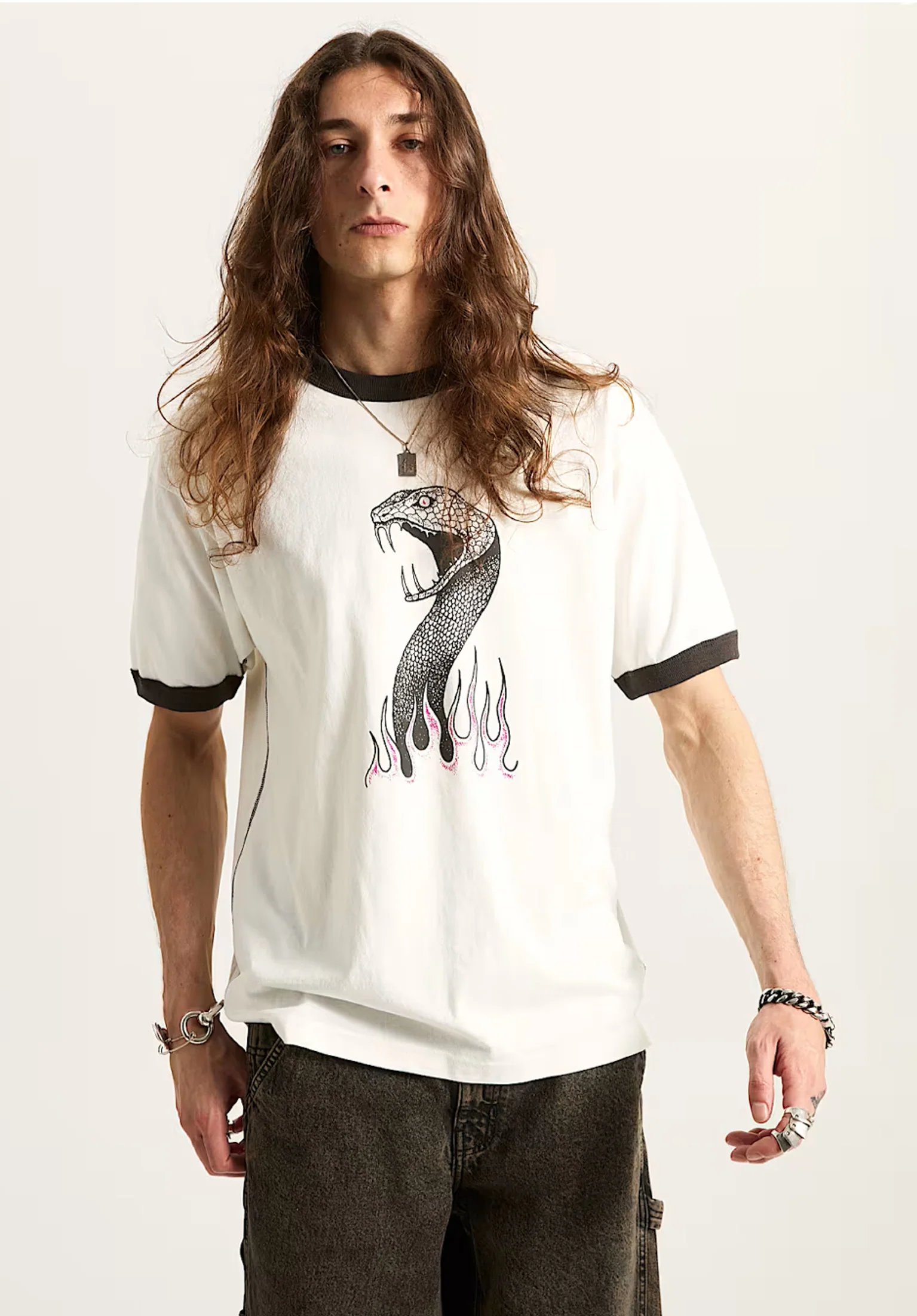 Skate Mike G Snake Flame Ringer